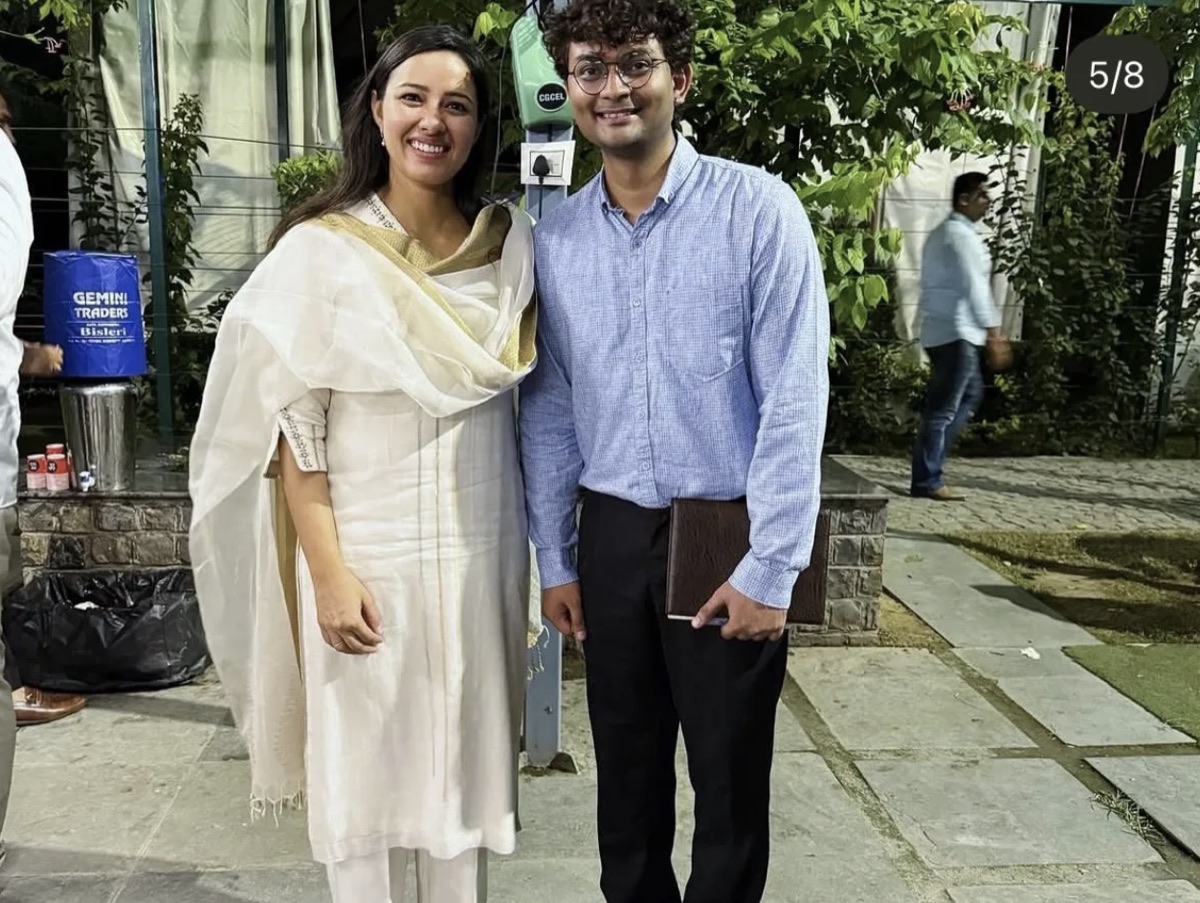 Abhishek Sharma at the CSDS report launch